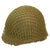 Original U.S. WWII 1943 M1 Schlueter Fixed Bale Helmet with Westinghouse Liner and Net Original Items