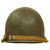 Original U.S. WWII Named Early 1943 M1 McCord Front Seam Fixed Bale Helmet with Westinghouse Liner - Complete Original Items