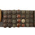 Original Imperial German WWI Hate Belt with Gott Mit Uns Prussian Buckle and 126 Attached Items - With Display Case Original Items