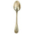 Original Iraq War Saddam Hussein Silver Plated Oval Pattern Teaspoon with Iraq Coat of Arms - Manufactured by Christofle of France Original Items