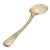 Original Iraq War Saddam Hussein Silver Plated Formal Hexagonal Pattern Spoon with Iraq Coat of Arms - Manufactured by Christofle of France Original Items