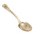 Original Iraq War Saddam Hussein Silver Plated Formal Hexagonal Pattern Spoon with Iraq Coat of Arms - Manufactured by Christofle of France Original Items