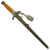 Original German WWII Army Heer Officer Dagger by Weyersberg Kirschbaum & Cie with Scabbard and Portepee Original Items