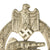 Original German WWII Silver Grade Panzer Assault Tank Badge by Adolf Schloze - Scoop Back Version Original Items