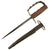 Original U.S. WWI M1917 Trench Knife by L.F. & C. dated 1917 with Jewell Scabbard dated 1918 Original Items
