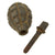 Original French WWI F1 Hand Grenade with Wooden Top Screw Plug - Inert Original Items