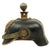 Original Imperial German WWI Prussian M1915 Foot Artillery Officers Pickelhaube Helmet - Kugelhelm Original Items
