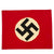 Original German WWII Tank Identification Flag with Waffen Proof - 29" x 37" Original Items