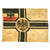 Original WWI Imperial German Regiment Marked War Ensign Battle Flag - 28" x 38" - Reichskriegsflagge Original Items