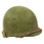 Original U.S. WWII 1942 McCord Front Seam Fixed Bale M1 Helmet with Vehicle Painted Shell & Westinghouse Liner Original Items