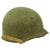 Original U.S. WWII 1942 McCord Front Seam Fixed Bale M1 Helmet with Vehicle Painted Shell & Westinghouse Liner Original Items