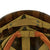 Original U.S. WWII 1942 McCord Front Seam Fixed Bale M1 Helmet with Vehicle Painted Shell & Firestone Liner Original Items