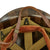 Original U.S. WWII 1942 McCord Front Seam Fixed Bale M1 Helmet with Vehicle Painted Shell & Firestone Liner Original Items