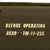 Original U.S. WWII Handie Talkie SCR-536 Radio Transceiver Model BC-611-F with CS156 Padded Jump Case and Homing Modification Kit MC-6 Original Items