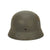 Original German WWII Army Heer M40 Single Decal KIA Shot Through Steel Helmet - NS66 Original Items