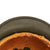 Original German WWII Army Heer M40 Single Decal KIA Shot Through Steel Helmet - NS66 Original Items