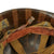 Original U.S. WWII M1 Helmet Liner by Westinghouse with Period Camouflage Paint Job Original Items