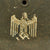 Original German WWII M42 Service Worn Single Decal Army Heer Helmet with Replica Chinstrap - EF66 Original Items