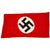 Original German WWII Unissued Double-sided Tank Identification Flag - 40" x 75" Original Items