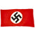 Original German WWII Unissued Double-sided Tank Identification Flag - 40" x 75" Original Items