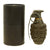 Original U.S. WWII Inert MkII Pineapple Fragmentation Grenade with Yellow Ring in M41 Canister Original Items