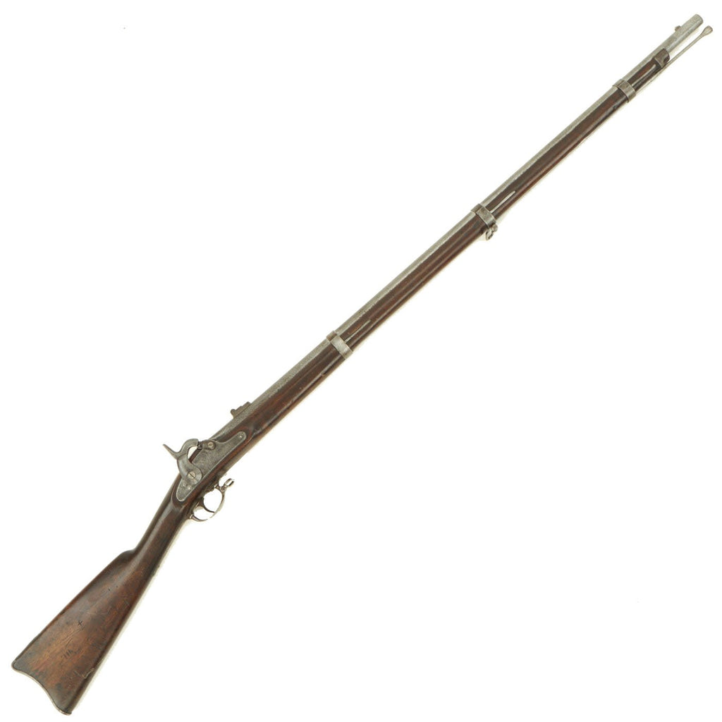 Original U.S. Civil War Springfield M1861 Contract Rifled Musket by E. Robinson of New York - Dated 1863 Original Items