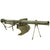 Original Spanish Inert 88.9mm Instalaza M65 Bazooka Anti-Tank Launcher with Canvas Face Shield Original Items