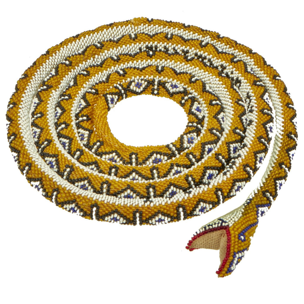 Original WWI Ottoman Empire Turkish Prisoner of War Souvenir Snake Dated 1919 Original Items