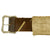 Original British WWI Leather Belt in Embroidered Trench Art Sleeve with Welch Regiment Badge Original Items