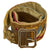 Original British WWI Leather Belt in Embroidered Trench Art Sleeve with Welch Regiment Badge Original Items