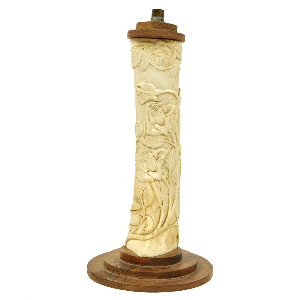 Original Imperial German WWI Isle of Man Knockaloe Internment Lancaster Camp Trench Art Bone Carving Original Items