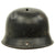 Original German WWII M34 Civic Square Dip NSDAP Double Decal Protection Police Steel Helmet Original Items