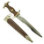 Original German Early WWII SA Dagger by Rare Maker Arthur Wingen "Chromolit" with Scabbard Original Items