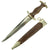 Original German Early WWII SA Dagger by Rare Maker Arthur Wingen "Chromolit" with Scabbard Original Items