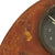 Original German WWII 1943 Dated Luftwaffe North Africa Sweetheart Souvenir Wood Mounted Clock Original Items