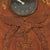 Original German WWII 1943 Dated Luftwaffe North Africa Sweetheart Souvenir Wood Mounted Clock Original Items