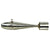Original U.S WWII Army Air Forces Chrome Plated Inert Practice Display Bomb Original Items