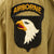 Original U.S. WWII 101st Airborne M1942 Paratrooper Jump Jacket with American Flag Invasion Patch- Size 36L Original Items
