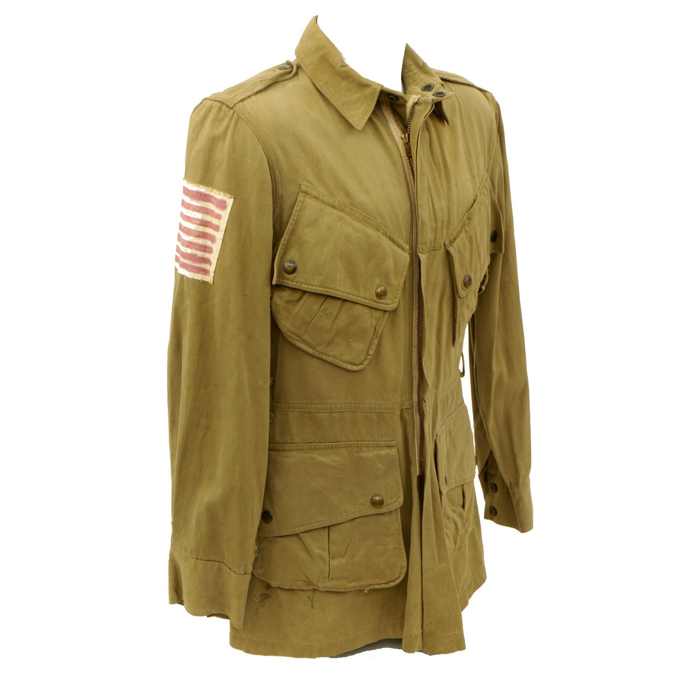 Original U.S. WWII 101st Airborne M1942 Paratrooper Jump Jacket