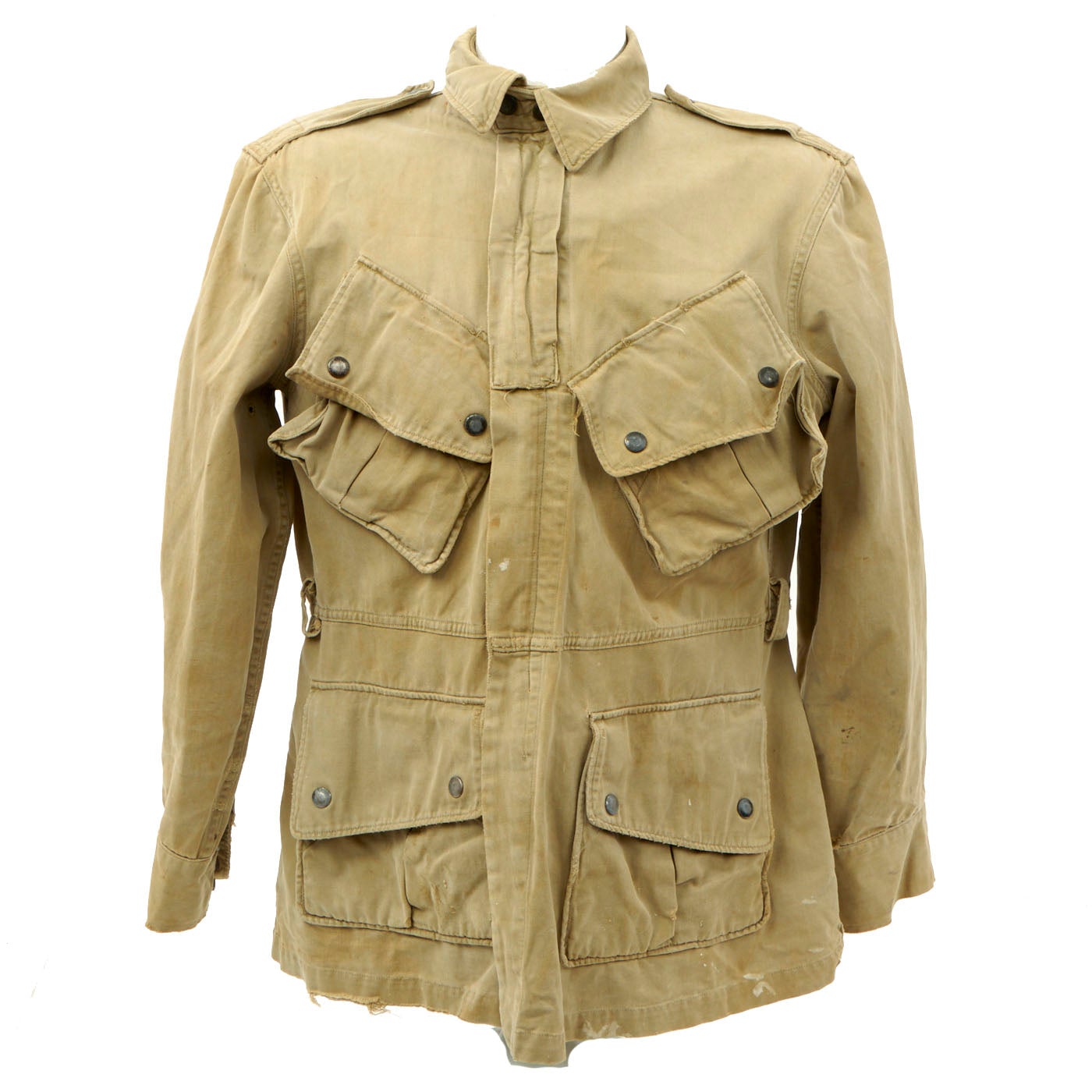 US WWⅡ COAT PARACHUTE JUMPER 1942 M42 Original U.S. WWII Army M-1942 Paratrooper Jump Jacket