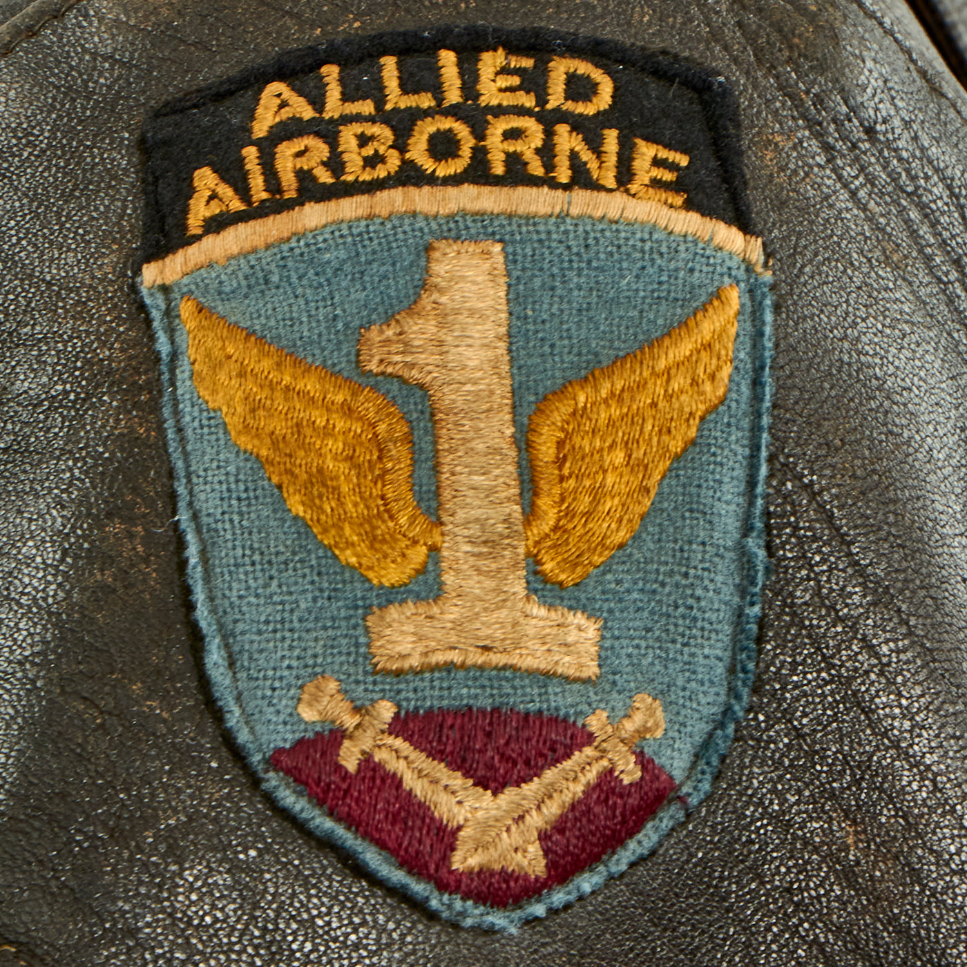 Original U.S. WWII 101st Airborne 326th Parachute Engineers Painted Lu