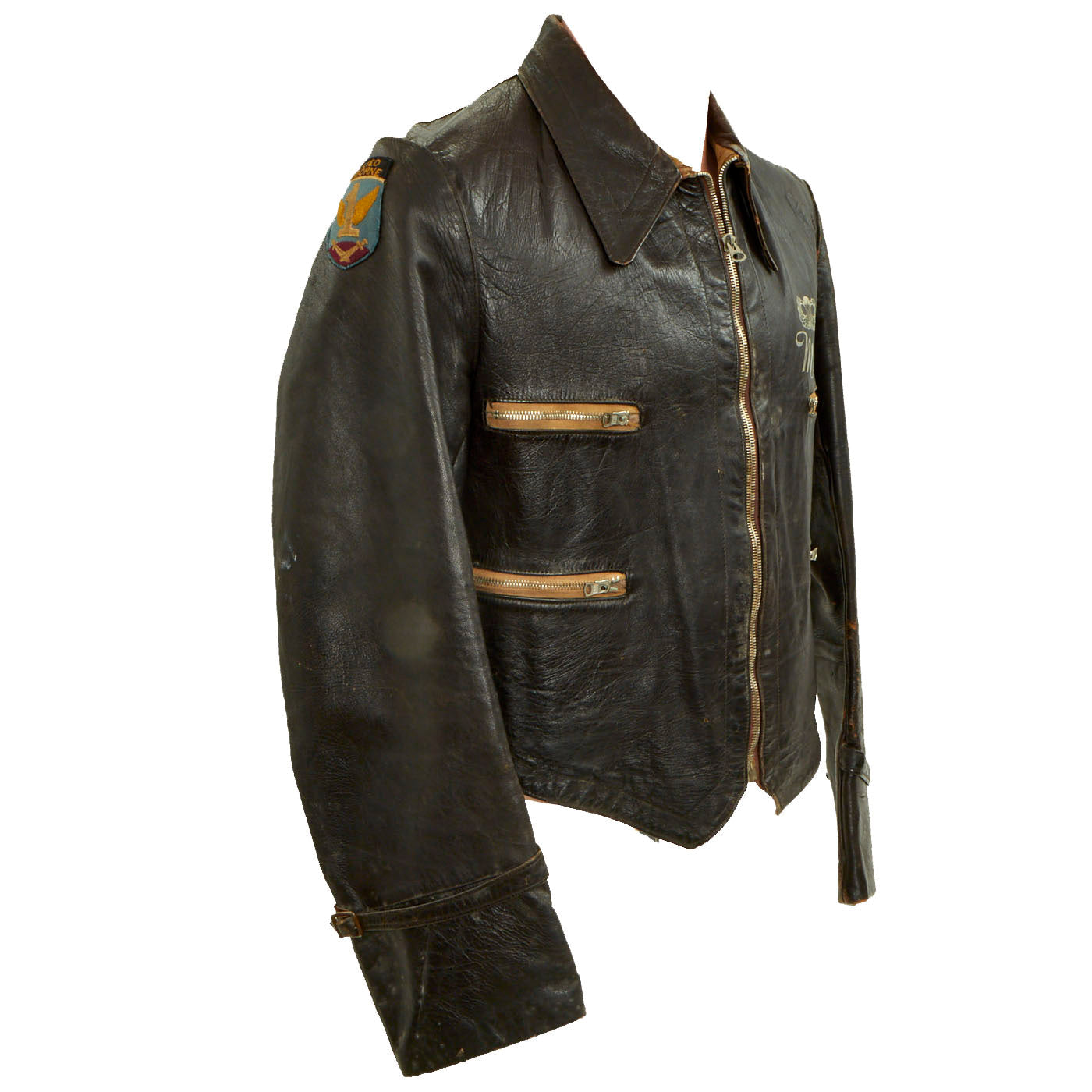 Original U.S. WWII 101st Airborne 326th Parachute Engineers Painted Lu