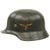 Original German WWII Luftwaffe M35 Double Decal Steel Helmet with 1938 dated Liner & Chinstrap - Q64 Original Items