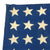 Original Late 19th Century Rare Unofficial 42 Star United States National Flag - 30" x 47" Original Items