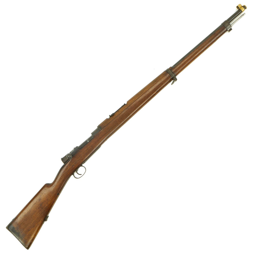 Original Belgian Model 1893 Mauser Rifle by Fabrique Nationale with Muzzle Cover - Matching Serial A3014 Original Items