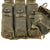 Original German WWII MP40 Magazine Pouch Constructed of Blue Blended Webbing Original Items