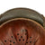 Original German WWII Extra Large M40 Single Decal Army Heer Helmet with 60cm Liner & Chinstrap - hkp68 Original Items