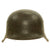 Original German WWII Service Worn M42 Single Decal Army Heer Helmet with 56cm Liner - ET64 Original Items