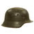 Original German WWII Service Worn M42 Single Decal Army Heer Helmet with 56cm Liner - ET64 Original Items