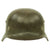 Original German WWII Army Heer M35 Double Decal Helmet with 1938 Dated Size 57cm Liner - E.F.64 Original Items